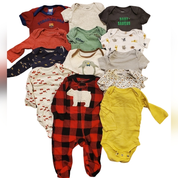 Carter's Other - 13pcs 3Months Baby Onesie Bundle - Multicolor